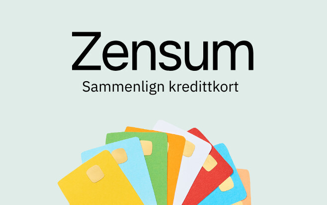 Sammenlign Kredittkort hos Zensum